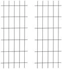 relaxdays Rankgitter Metall 150 cm, 2 St., 2er Pack