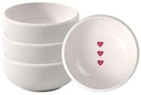 like. by Villeroy & Boch Dipschale With Love Dipschalen &oslash; 8 cm 6er Set, Porzellan,