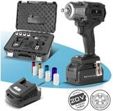 STAHLWERK Akku-Schlagschrauber 20 V Akku Drehschlagschrauber 880 Nm 2350 U/min...