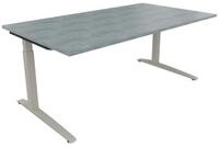 Soennecken Schreibtisch Schreibtisch Kufe Quadrat B1800xT1000xH650-850...