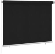 Rollo Au&szlig;enrollo 180x140 cm Schwarz, vidaXL