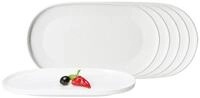 Ritzenhoff & Breker Servierplatte Kelly Servierplatten 28,5 x 16,5 cm 6er Set,