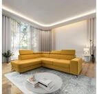 Masseno Ecksofa ALVORO mit Schlaffunktion L-Form, Sofa mit Bettkasten
