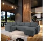 Masseno Ecksofa NORENA mit Schlaffunktion U-Form, Sofa mit Bettkasten