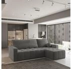 Masseno Ecksofa VOLIRA mit Schlaffunktion L-Form, Sofa mit Bettkasten