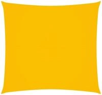 vidaXL Sonnensegel Sonnensegel Oxford-Gewebe Quadratisch 2x2 m Gelb, (1-tlg)