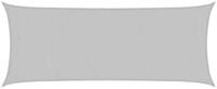 vidaXL Sonnensegel Sonnensegel Hellgrau 5x2 m 100% Polyester Oxford, (1-tlg)