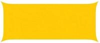 vidaXL Sonnensegel Sonnensegel Gelb 6 x 2,5 m 100 % Polyester Oxford, (1-tlg)