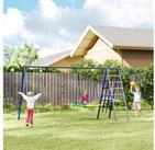 AIYAPLAY Schaukelgestell 5-in-1-Schaukel f&uuml;r Kinder, (mit Kletterleiter, Netz,