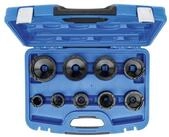 BGS technic Radmutternschl&uuml;ssel BGS Nutmutternschl&uuml;ssel-Satz Zapfen innen...