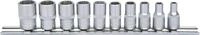 KS Tools Stecknuss KS Tools 917.0625 1/4'' 12-kant-Stecknuss-Satz, 10-tlg.