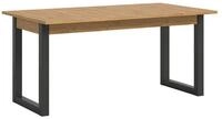 xonox.home Esstisch Seattle Esstisch 150x90 cm Eiche Dekor. (3-St)