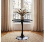 IDIMEX Esstisch LOIRE, Runder Esszimmertisch 80 cm mit Tulpenfu&szlig; und MDF-Platte