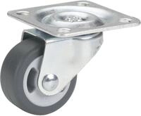 D&ouml;rner + Helmer M&ouml;belrolle Lenkrolle 25 x 13 x 35 mm, Tragkr. 15kg