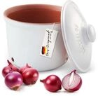 R&Ouml;MERTOPF R&ouml;mertopf Frische-Topf MAXI - Zwiebeln Aufbewahrung 2,8 Liter Wei&szlig;,
