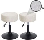 MCW Sitzhocker MCW-C22-C-2 (Set, 2er), Stufenlos h&ouml;henverstellbar, Einfacher...