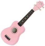 Classic Cantabile Ukulele US-50, Sopranukulele, Ukulele mit 12 B&uuml;nden