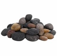 vidaXL Aquariendeko Polierte Kiesel 10 kg Mehrfarbig 5-8 cm