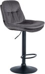 CLP Barhocker Laurel (1er), mit Samtbezug, drehbar, h&ouml;henverstellbar