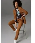 Aniston CASUAL Longblazer mit Reverskragen braun 36 EU