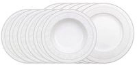 Villeroy & Boch Tafelservice Gray Pearl Tafelservice 12er Set (12-tlg), 6 Personen,