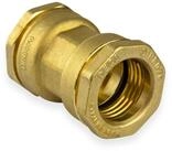 Caleffi Heizk&ouml;rper Messing PE Rohr 32 x 32 mm Verschraubung Kupplung Klemmverbinder