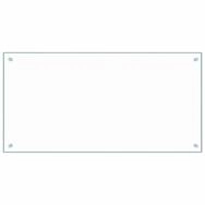 vidaXL K&uuml;chenr&uuml;ckwand K&uuml;chenr&uuml;ckwand Transparent 100&times;50 cm Hartglas, (1-tlg)