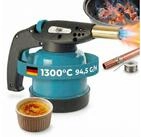TOM Flambierbrenner L&ouml;tbrenner Bunsenbrenner Set optional 4x 190g Gaskartuschen