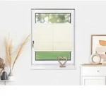 Deco-Raum Plissee Basic, blickdicht, Klemmtr&auml;ger, auf dem Fenster-/T&uuml;rrahmen,