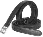 Equinate Steigb&uuml;gel Leder Steigb&uuml;gelriemen Superior mit Edelstahlschnallen,...