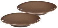 Ritzenhoff & Breker Servierplatte Sahara Servierplatten &oslash; 31 cm 2er Set, Porzellan,