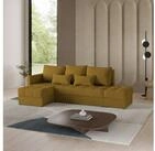 Masseno Ecksofa LUMARI mit Schlaffunktion L-Form, Sofa mit Bettkasten