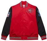 Mitchell & Ness Collegejacke Heavyweight Satin NFL San Francisco 49ers