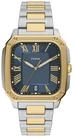 Fossil Quarzuhr Crosby FS6161, Armbanduhr, Herrenuhr, Edelstahlarmband, analog, Tag