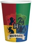 Festivalartikel Einwegbecher Harry Potter Set 8 Einwegbecher Pappbecher 250 ml