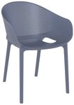 CLP Gartenstuhl Sky Pro (1er, 1 St), stapelbar & witterungsfest, modernes Design