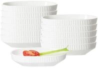 Ritzenhoff & Breker Dipschale Kelly Dipschalen 12 x 8 cm 6er Set, Porzellan, (6x