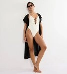 Triumph Badeanzug Summer Dune O mit Wellenstruktur