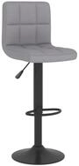 vidaXL Barhocker Barhocker Hellgrau Stoff (1 St)