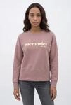 Sweatshirt PEPE JEANS "CINTIA", Damen, Gr. M, rosa (powder rose pink), Sweatware,