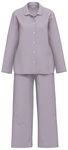 seidensticker Schlafanzug Damen Pyjama gekn&ouml;pft (2 tlg) klassisch