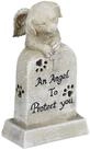 relaxdays Gartenfigur Grabschmuck f&uuml;r Hunde