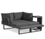 osoltus Garten-Essgruppe osoltus Aluminium Lounge Set Sofa Ecklounge...