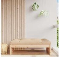 vidaXL Gartenlounge-Set vidaXL Gartenhocker 120x80 cm Massivholz Kiefer