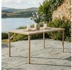 IDIMEX Gartentisch AZALEA, Outdoor Tisch 140x80cm wetterfest aus Metall