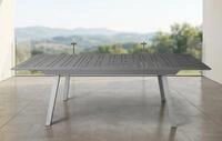 Gardissimo Gartentisch Estabulo silber, 172/243 x 100 cm (Ausziehtisch, 1-St., 1