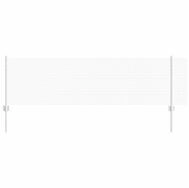 vidaXL Gartenzaun Schwei&szlig;drahtzaun mit Pfosten 10 x 0,6 m (B x H), (1-St)