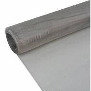vidaXL Gartenzaun Drahtgewebe 100x500 cm Edelstahl 202, (1-St)