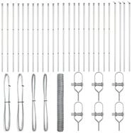 vidaXL Gartenzaun Ground Fix Geschwei&szlig;ter Drahtzaun 50 x 1,4 m (B x H), (1-St)