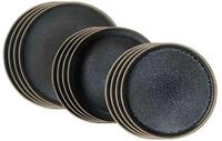 Ritzenhoff & Breker Tafelservice Eda Teller-Set 12er Set (12-tlg), Steingut